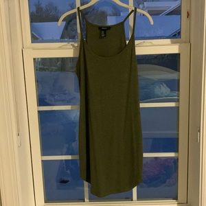 green bodycon mini/midi